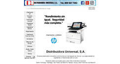 Desktop Screenshot of dusa.com.do